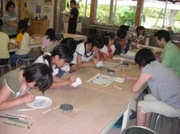 学習活動（焼物体験）